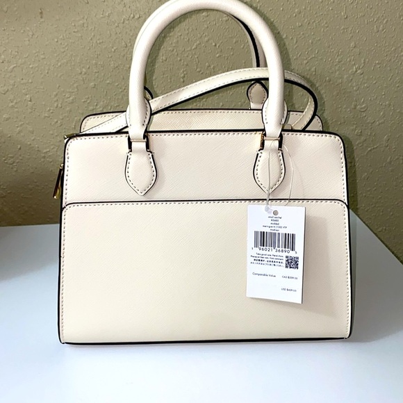 Kate Spade Madison Studded Small Satchel with Crossbody Strap NWT - Picture 5 of 15